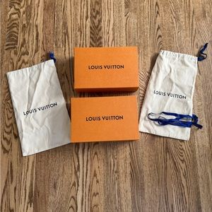 Bundle of Louis Vuitton, empty boxes
